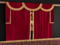 SoundRight Deluxe Open/Close Curtains