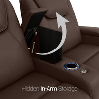 Equinox CoolZeroᵀᴹ Italian Leather Home Theater Seating