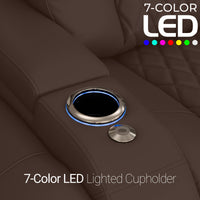 Diamante CoolZeroᵀᴹ Italian Leather BACKROW Theater Seating®