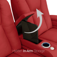 Serenity Italian Leather Home Theater Seating