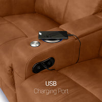 Venetian Italian Leather Home Theater Seating
