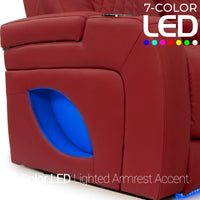 Virtuoso 365 Top Grain Leather Home Theater Seating