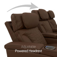 Luminis 365 Top Grain Leather Home Theater Seating