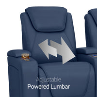 Equinox CoolZeroᵀᴹ Italian Leather Home Theater Seating