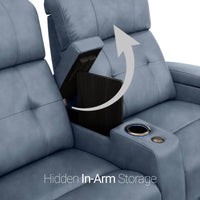 Kodiak CoolZeroᵀᴹ Italian Leather Home Theater Seating