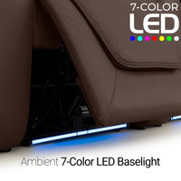Equinox CoolZeroᵀᴹ Italian Leather Home Theater Seating