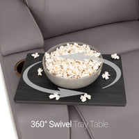 Seatcraft Vienna Sofa & Loveseat Italian Leather, Powered Headrest & Lumbar, Power Recline