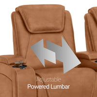 Paladin Italian Leather Heat & Massage Home Theater Seating
