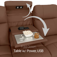 Seatcraft Octavius Big & Tall Home Theater Sofa & Loveseat