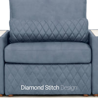 Diamante Modular Home Theater Sofa Console Table