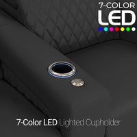 Diamante FX Flip-Up Headrest Home Theater Seating
