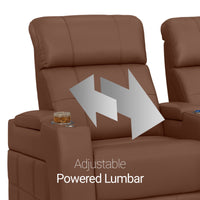 Kodiak Chaise CoolZeroᵀᴹ Italian Leather Home Theater Seating