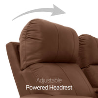 Monterey Chaise CoolZeroᵀᴹ Italian Leather Home Theater Seating