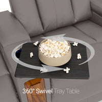 Monaco Italian Leather Home Theater Seating