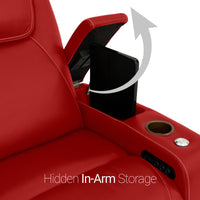 Seatcraft Colosseum Big & Tall Home Theater Loveseat