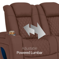 Anthem LT HeatZeroᵀᴹ Italian Leather Home Theater Sofa