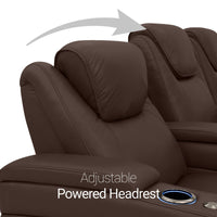 Equinox Chaise CoolZeroᵀᴹ Italian Leather Home Theater Seating