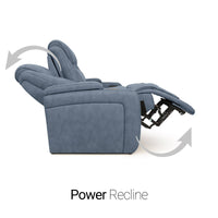 Seatcraft Vienna Sofa & Loveseat Italian Leather, Powered Headrest & Lumbar, Power Recline