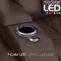 Diamante Italian Leather Zero Gravity Home Theater Seating