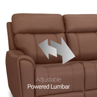 Trivanta HeatZeroᵀᴹ Italian Leather Home Theater Sofa & Loveseat