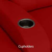 Rialto BACKROW Theater Seating®, Power Recline, Italian Leather
