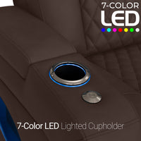 Anthem LT HeatZeroᵀᴹ Italian Leather Home Theater Sofa