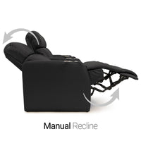 Sienna Leather Gel Spacesaver Home Theater Seating