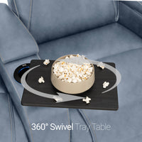 Paladin Italian Leather Heat & Massage Home Theater Seating