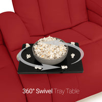 Grenada Italian Leather FRONTROW Theater Seating® Home Theater Seating