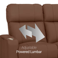 Seatcraft Octavius Big & Tall Home Theater Loveseat