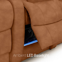 Grenada Italian Leather BACKROW Theater Seating®