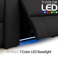 Kodiak Chaise CoolZeroᵀᴹ Italian Leather Home Theater Seating