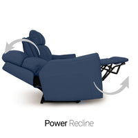 Trivanta HeatZeroᵀᴹ Italian Leather Home Theater Sofa & Loveseat