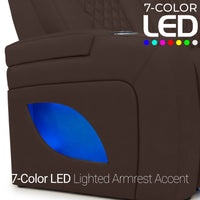 Anthem LT HeatZeroᵀᴹ Italian Leather Home Theater Sofa