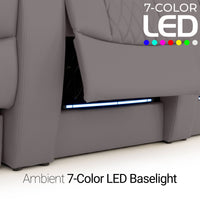 Diamante CoolZeroᵀᴹ Italian Leather BACKROW Theater Seating®