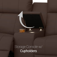 Seatcraft Octavius Big & Tall Home Theater Sofa & Loveseat