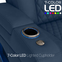 Anthem LT HeatZeroᵀᴹ Italian Leather Home Theater Sofa