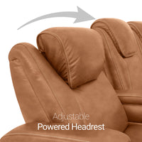 Paladin Italian Leather Heat & Massage Home Theater Seating