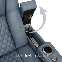 Anthem LT HeatZeroᵀᴹ Italian Leather Home Theater Sofa