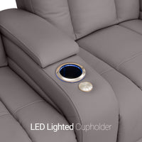 Serenity Italian Leather Home Theater Seating