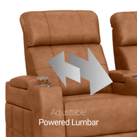 Kodiak Chaise CoolZeroᵀᴹ Italian Leather Home Theater Seating
