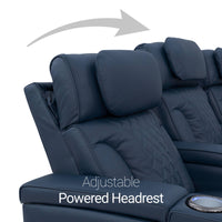 Luminis 365 Top Grain Leather Home Theater Seating