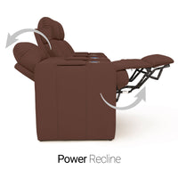 Monterey CoolZeroᵀᴹ Italian Leather BACKROW Theater Seating®