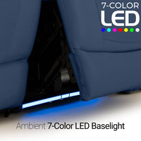 Endeavour HeatZeroᵀᴹ Italian Leather Home Theater Loveseat
