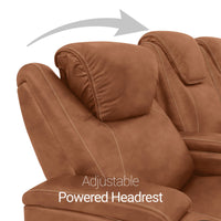 Pantheon Italian Leather Big & Tall Home Theater Seating