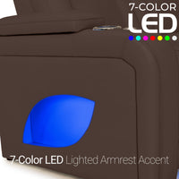Endeavour HeatZeroᵀᴹ Italian Leather Home Theater Loveseat