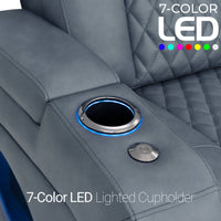 Anthem LT HeatZeroᵀᴹ Italian Leather Home Theater Sofa