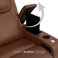 Seatcraft Colosseum Big & Tall Home Theater Sofa