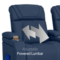 Caliente Zero Gravity Home Theater Seating with Heat & Massage