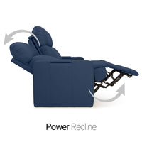 Seatcraft Octavius Big & Tall Home Theater Loveseat